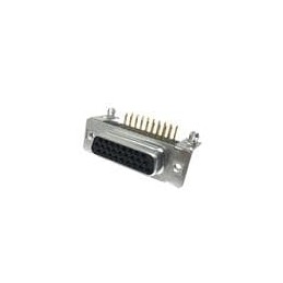 1 pcs : 164A18189X - D-Sub High Density Connectors 26P DSUB SOCKET R/A HI DENSITY THRU-HOLE