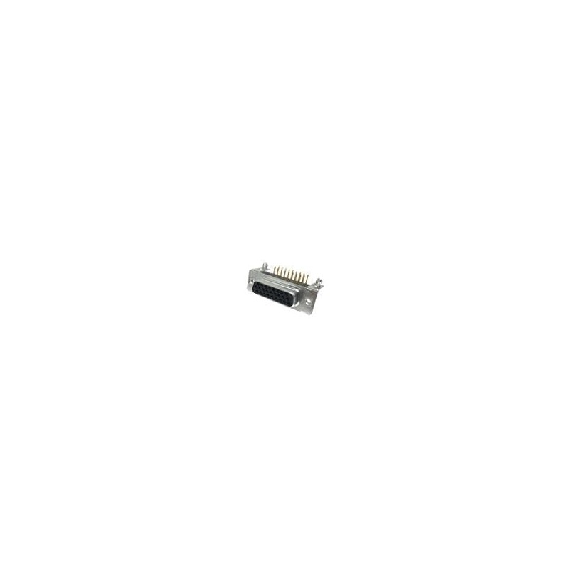 1 pcs : 164A18189X - D-Sub High Density Connectors 26P DSUB SOCKET R/A HI DENSITY THRU-HOLE