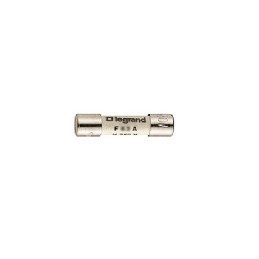 1 Box of 10 - Legrand 1.25A F Ceramic Cartridge Fuse, 5 x 20mm