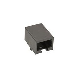 1 pcs : 43249-6001 - Modular Connectors / Ethernet Connectors MODJACK RA LOPRO FLUSH 50 SAU 6/6
