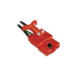 1 pcs : SBO60RED-BK - Heavy Duty Power Connectors SBO60 HOUSING ONLY RED - BULK