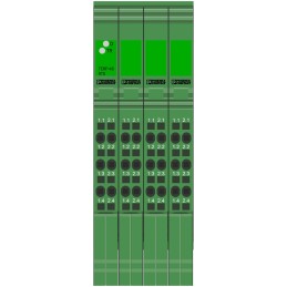 1 pcs - Phoenix Contact IB IL TEMP 4/8 RTD-PAC Series Analog Input Module, Analogue, 7.5 V dc