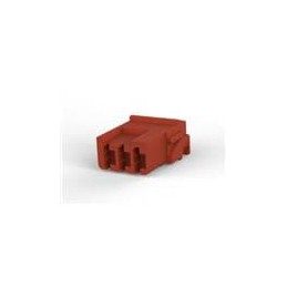 1 pcs : 142681-1 - Terminals HOUSING POS LOCK MK III 3 P BROWN