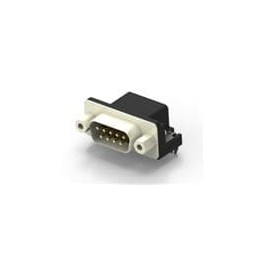 1 pcs : 2301843-2 - D-Sub Standard Connectors AMPL PLUG HD20 R/A 9P, B/L,4-40 S/LOCK