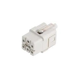 1 pcs : C14610B00550012 - Heavy Duty Power Connectors Female insert 5 pole