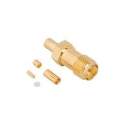 1 pcs : 901-10777 - RF Connectors / Coaxial Connectors RPSMA ST CBL-JCK F/H CRM