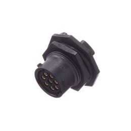1 pcs : RTS712ND8S03 - Standard Circular Connector Receptacle,Jam Nut SZ12