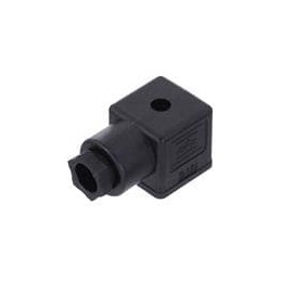 1 pcs : 1210230242 - DIN Connectors mPm DIN Valve Form A PG9 2P BLK GSKT&SCRW