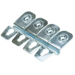1 Set - Schneider Electric Zinc Plated Steel Wall Bracket
