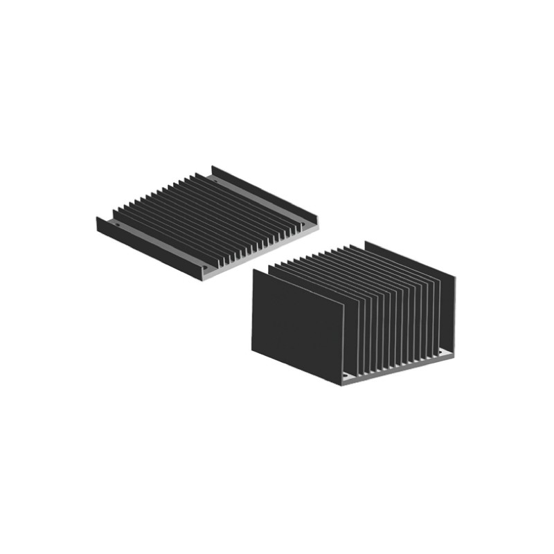 1 pcs - Heatsink, 1/2 Brick DC/DC Converter, 57.91 x 60.96 x 6.1mm, Screw