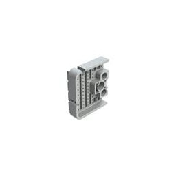 1 pcs : AWB-51PAR - Automotive Connectors Right Wedgelock for 102 Position Receptacle, (51 Positions), Keyed A, Gray