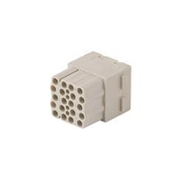 1 pcs : 93601-0560 - Heavy Duty Power Connectors SM16/20 F INSRT 20P 16A 7720.3354.0