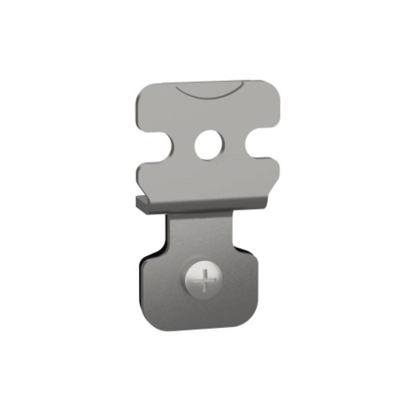 1 Set - Schneider Electric Steel Wall Bracket for Use with Spacial SBM Box, 38.5 x 22 x 10mm