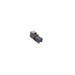 1 pcs : PX0011P03GY - Rectangular Mil Spec Connectors 3 Contacts F Miniature Rectangular Grey Connector
