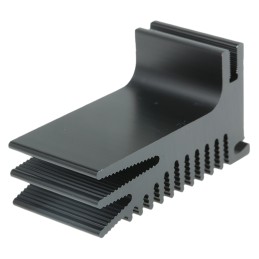 1 pcs - Heatsink, 6.5K/W, 25 x 52.3 x 28mm, Clip