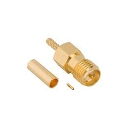 1 pcs : 901-10778 - RF Connectors / Coaxial Connectors RPSMA ST CBL-JCK F/H CRM