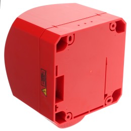 1 pcs - Klaxon Nexus Series Red Sounder Beacon, 110 V ac, 230 V ac, Wall Mount, 120dB at 1 Metre