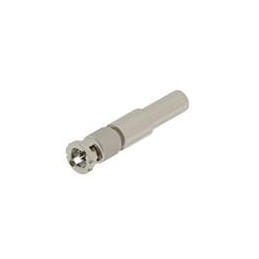 1 pcs : 2446051-1 - RF Connectors / Coaxial Connectors High Density BNC Str Crimp Plug Belden 735A, 75 Ohm