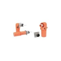 1 pcs : SLPIRATNSO0 - Heavy Duty Power Connectors 5.7mm SL+ RCPT,ORG NO FLANGE,90 KEYWAY