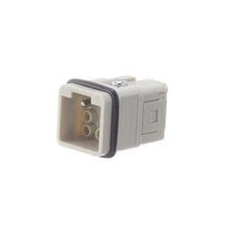1 pcs : C14610A00750012 - Heavy Duty Power Connectors Male insert 7 pole