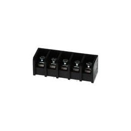 1 pcs : 38660-8805 - Barrier Terminal Blocks .500' 5P TRI-BARRIER W/MOUNT ENDS