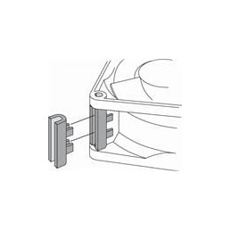 1 pcs : LZ261 - Fan Accessories Spacers for 8400, Fiberglass, Screw Mount Over Both Fan Mount Flanges, 4th Gen