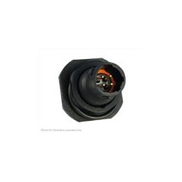 1 pcs : UTS78D4P32 - Standard Circular Connector UTS, Jam Nut Receptacle PC Tail