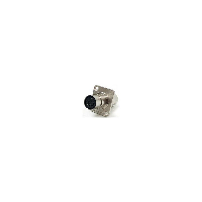 1 pcs : EHMIDI2 - Circular DIN Connectors MIDI CPLR NICKEL