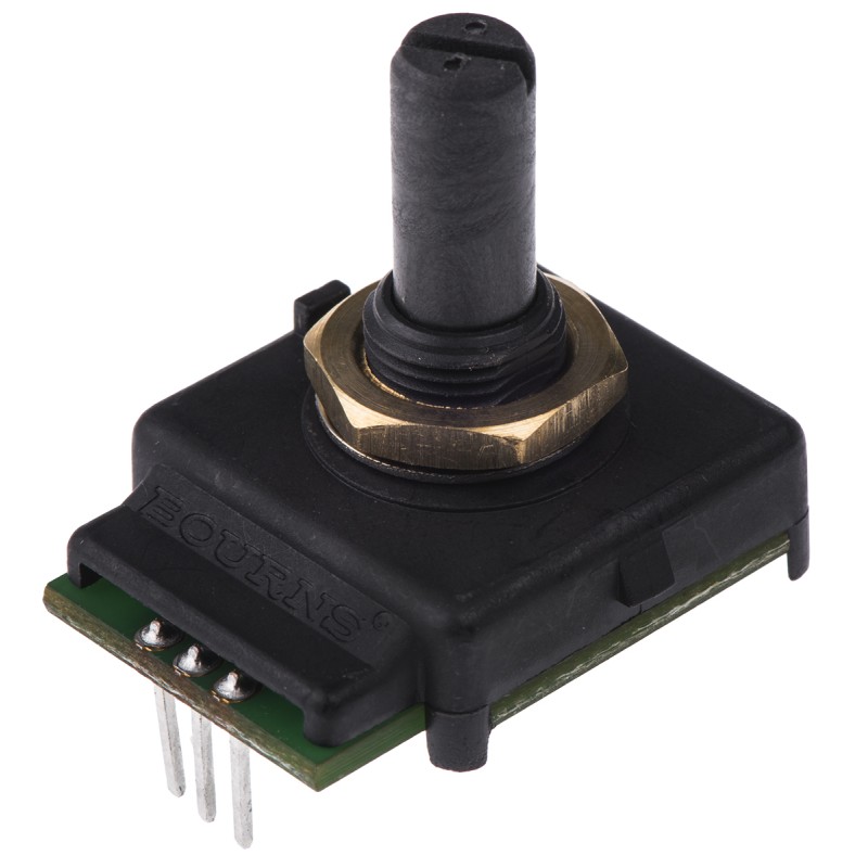 1 pcs - Bourns Incremental Incremental Encoder, 24 ppr, Quadrature Signal, Solid Type, 6.35mm Shaft