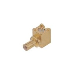1 pcs : R114664000 - RF Connectors / Coaxial Connectors SMB / RIGHT ANGLE JACK RECEPTACLE FOR PCB SMT TYPE