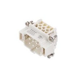 1 pcs : C146-10A006-002-1 - Heavy Duty Power Connectors Pin Insert 6 Way Heavy Mate