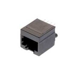 1 pcs : 615008138021 - Modular Connectors / Ethernet Connectors WR-MJ Female Plastic 8P8C Vertical