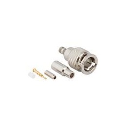 1 pcs : 031-70253 - RF Connectors / Coaxial Connectors MINI BNC CRIMP PLUG CBL-3340