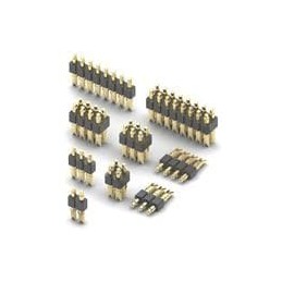 1 pcs : 824-22-006-00-001000 - Headers & Wire Housings Spring-Loaded Hdr,1R Solder,Vert Mount,6
