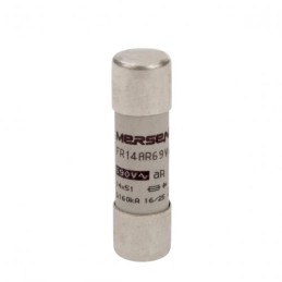 1 Box of 10 - Mersen 50A aR Ceramic Cartridge Fuse, 14 x 51mm