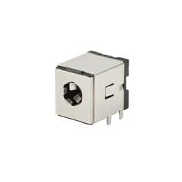 1 pcs : PJ-080BH - DC Power Connectors 2.5x5.5 HZ TH 1Swtch powerjack w/shieldn