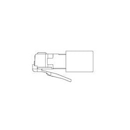 1 pcs : 940-SP-361010-RMK4-A108 - Modular Connectors / Ethernet Connectors Conn Telephone 10 Pos 1.02mm