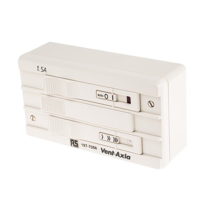 1 pcs - Vent-Axia Fan Speed Controller for Use with Vent-Axia ACM Fans, 230 V ac, 1.5A Max, Infinitely Variable