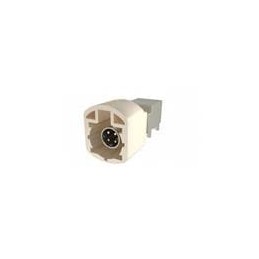 1 pcs : HSDNBRPPCB18A - Automotive Connectors HSD 4+0 R/A T/H Code B