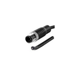 1 pcs : CDM1232-03A-02MST-1M-67 - Sensor Cables / Actuator Cables M12 Male Molded Cable, Straight, Shielded?A-Coding 3PIN , Cabl