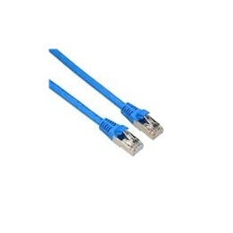 1 pcs : MP-6ARJ45SNNB-007 - Ethernet Cables / Networking Cables CAT6A SHLD RJ45 BLUE 7'