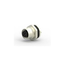 1 pcs : T4141012031-000 - Circular Metric Connectors M12,REAR MOUNTING FEMALE,A CODE,3P