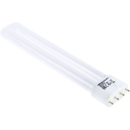 1 pcs - 2G11 DULUX Quad Tube Shape CFL Bulb, 18 W, 3000K, Warm White Colour Tone
