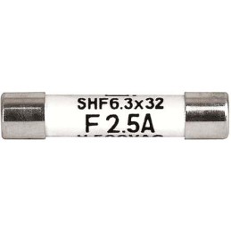 1 Box of 1000 - Schurter 8A F Ceramic Cartridge Fuse, 6.3 x 32mm
