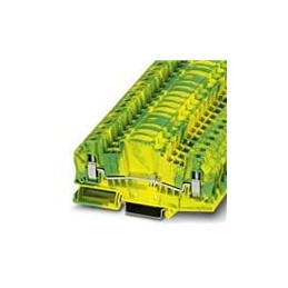 1 pcs : 3047442 - DIN Rail Terminal Blocks UTMED 6-PE GND BLOCK SCREW