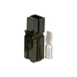 1 pcs : 1320G1 - Heavy Duty Power Connectors PP120 BLACK 2 AWG W/ 2 AWG 120A CONT