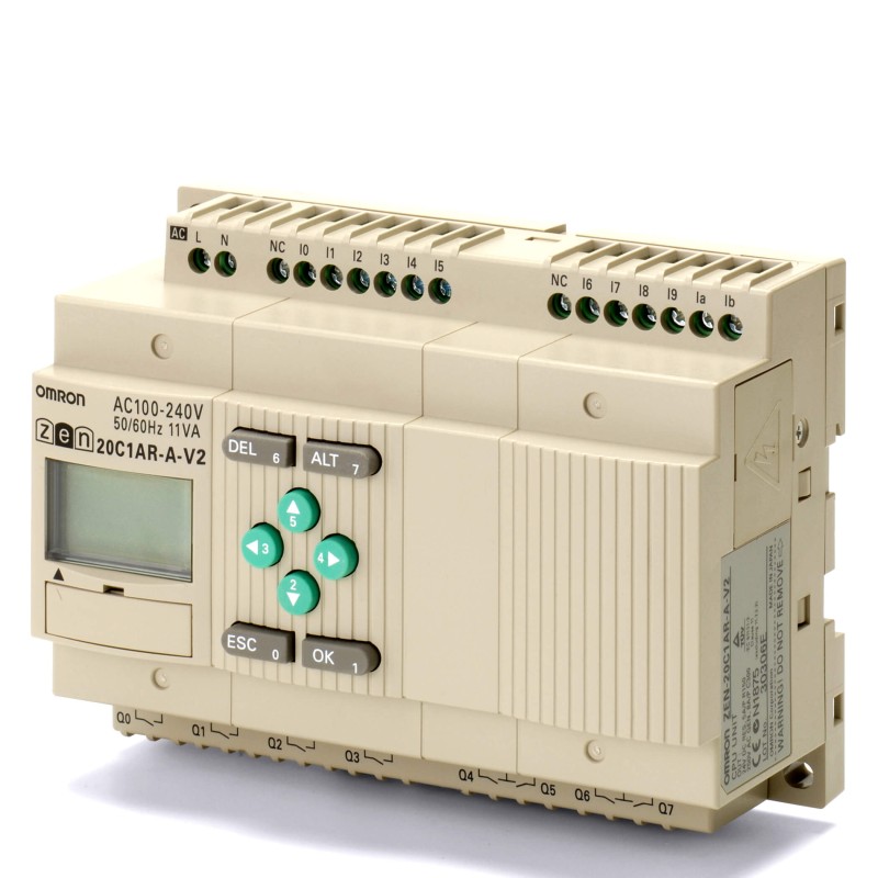 1 pcs - Omron ZEN Series Control Relay, Relay Output, 6-Input, Analog, Digital Input