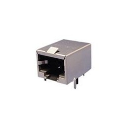 1 pcs : FRJAE606 - Modular Connectors / Ethernet Connectors 6 pos,non filtered non-shielded,6 pin