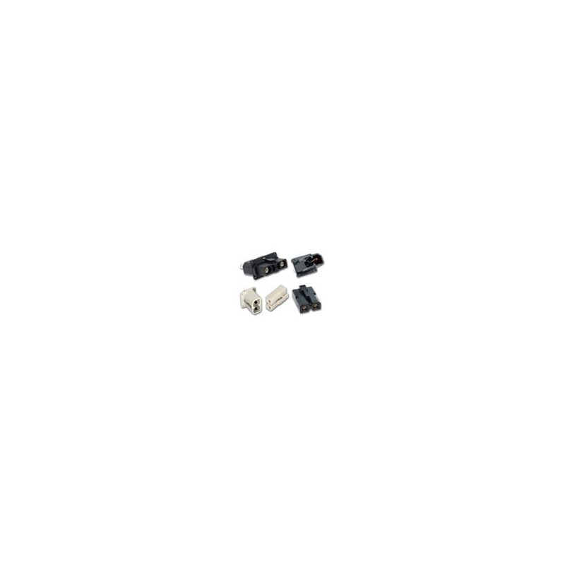 1 pcs : C10-747795-000 - Heavy Duty Power Connectors PCB RT ANGLE SOLDER RCPT BLACK 3.6MM