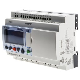 1 pcs - Crouzet Millenium 3 Series Logic Module, 24 V dc Supply, Relay Output, 12-Input, Analogue, Digital Input